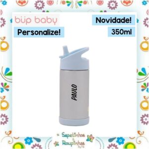 Bup Baby - Garrafa Flip Térmica 350ml com gravação a laser - Imagem 8