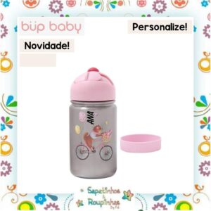 Bup Baby - Garrafa Flip Térmica com alça de silicone com gravação a laser - Imagem 18