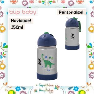 Bup Baby - Garrafa Flip Térmica com alça de silicone com gravação a laser - Imagem 14