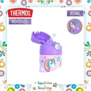 Thermos - Garrafa Térmica Unicórnio com gravação a laser - Imagem 4