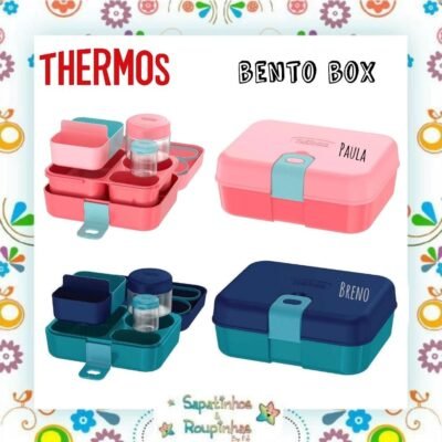 Thermos - Lancheira Bento Box com gravação a laser