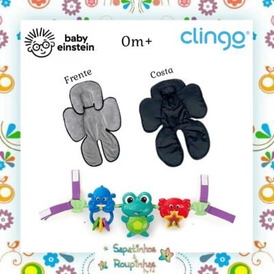 Clingo/Baby Einstein - Kit Almofada e Mobile