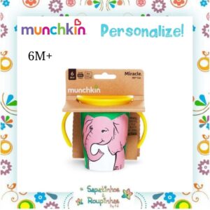 Munchkin - Kit Tigelas e Copo de Treinamento com gravação a laser - Imagem 3