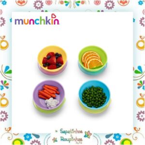 Munchkin - Kit Tigelas e Copo de Treinamento com gravação a laser - Imagem 10