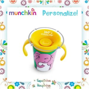 Munchkin - Kit Tigelas e Copo de Treinamento com gravação a laser - Imagem 5