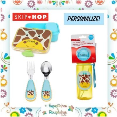 Skip Hop - Kit Girafa com gravação a laser