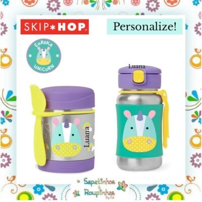 Skip Hop - Kit Unicórnio com gravação a laser