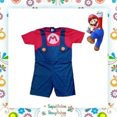 Fantasia Infantil Mário Bros