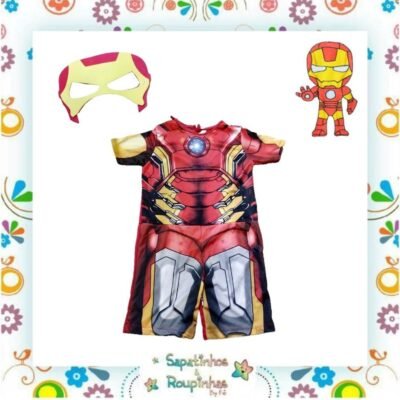 Fantasia Infantil Homem de Ferro