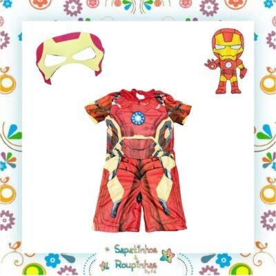 Fantasia Infantil Homem de Ferro