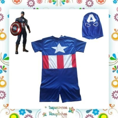 Fantasia Infantil Capitão América
