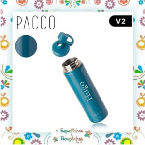 Pacco - Garrafa Térmica Hydra V2 Petróleo com gravação a laser - Imagem 3
