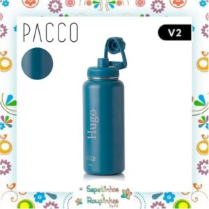 Pacco - Garrafa Térmica Hydra V2 Petróleo com gravação a laser - Imagem 8