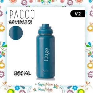 Pacco - Garrafa Térmica Hydra V2 Petróleo com gravação a laser - Imagem 7