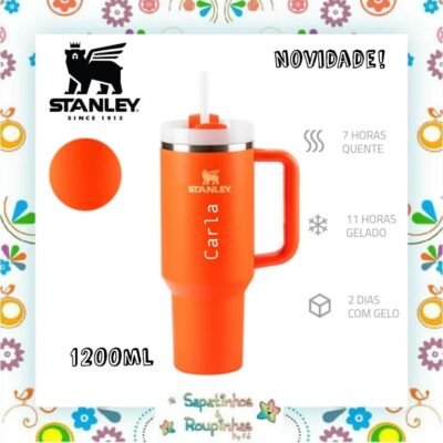 Stanley - Copo Quencher Tigerlily 1200ml com gravação a laser