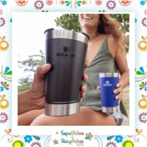 Stanley - Copo Térmico com Tampa Charcoal 473ml com gravação a laser - Imagem 5
