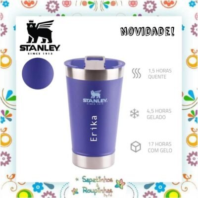 Stanley - Copo Térmico com Tampa Lapis 473ml com gravação a laser