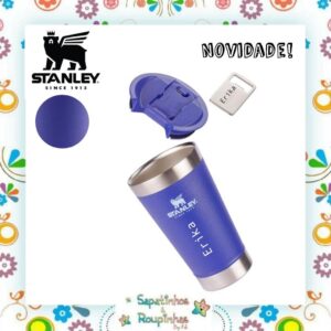 Stanley - Copo Térmico com Tampa Lapis 473ml com gravação a laser - Imagem 3