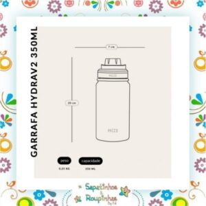 Pacco - Garrafa Térmica Hydra V2 Creme com gravação a laser - Imagem 28