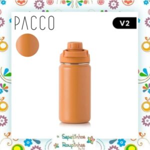 Pacco - Garrafa Térmica Hydra V2 Caramelo com gravação a laser - Imagem 3