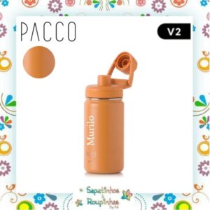 Pacco - Garrafa Térmica Hydra V2 Caramelo com gravação a laser - Imagem 4