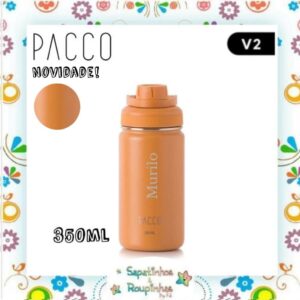 Pacco - Garrafa Térmica Hydra V2 Caramelo com gravação a laser - Imagem 2