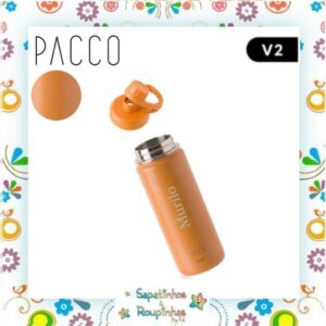 Pacco - Garrafa Térmica Hydra V2 Caramelo com gravação a laser - Imagem 12