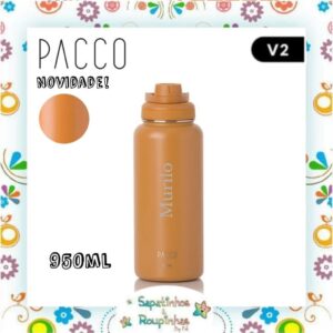 Pacco - Garrafa Térmica Hydra V2 Caramelo com gravação a laser - Imagem 24