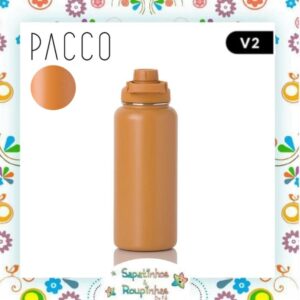Pacco - Garrafa Térmica Hydra V2 Caramelo com gravação a laser - Imagem 30
