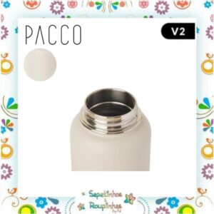 Pacco - Garrafa Térmica Hydra V2 Creme com gravação a laser - Imagem 29