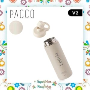 Pacco - Garrafa Térmica Hydra V2 Creme com gravação a laser - Imagem 17