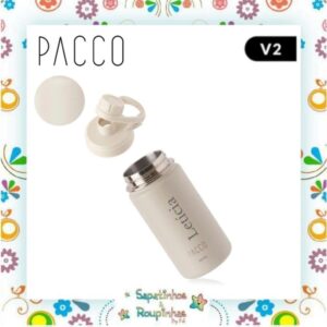 Pacco - Garrafa Térmica Hydra V2 Creme com gravação a laser - Imagem 12