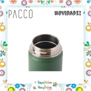 Pacco - Garrafa Térmica Hydra V2 Verde Militar com gravação a laser - Imagem 6