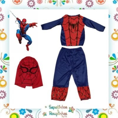 Fantasia Infantil Homem-Aranha