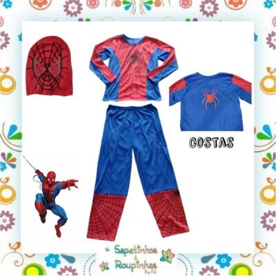 Fantasia Infantil Homem-Aranha