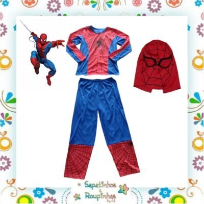 Fantasia Infantil Homem-Aranha