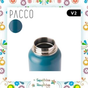 Pacco - Garrafa Térmica Hydra V2 Petróleo com gravação a laser - Imagem 9