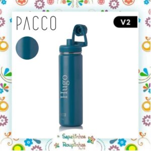 Pacco - Garrafa Térmica Hydra V2 Petróleo com gravação a laser - Imagem 5
