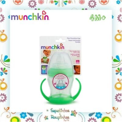 Munchkin - Copo Flexi Transition Verde