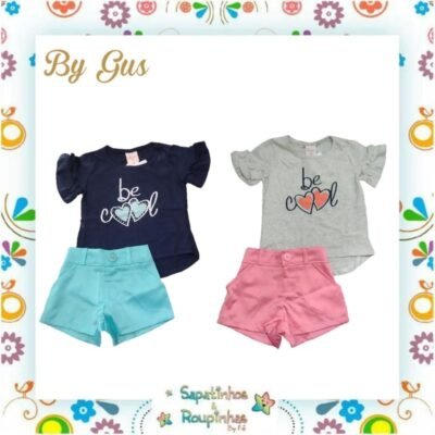 Bygus - Conjunto Infantil Be Cool