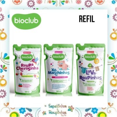 Bioclub - Kit Refil Roupa Cheirosinha, Lava-Roupinhas e Xô Manchinhas