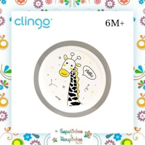Clingo - Prato Infantil Zoo Zebra - Imagem 4