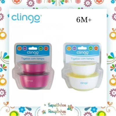 Clingo - Tigelas com Tampa