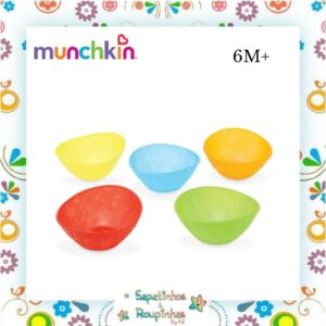 Munchkin - Kit 5 Tigelas Coloridas - Imagem 4