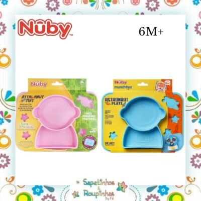 Nûby - Jogo Americano com Prato de Silicone Acoplado