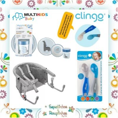Multikids/Clingo - Kit Alimentação