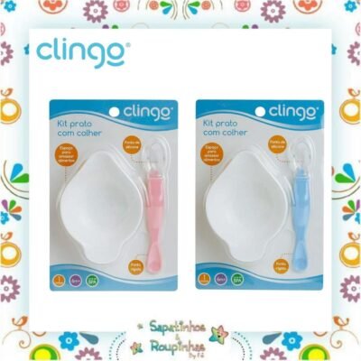 Clingo - Kit Prato com Colher