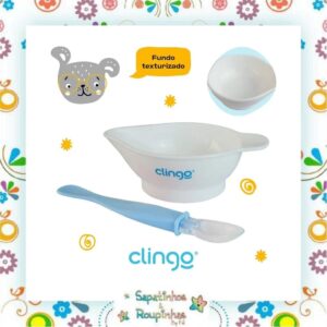 Clingo - Kit Prato com Colher - Imagem 3