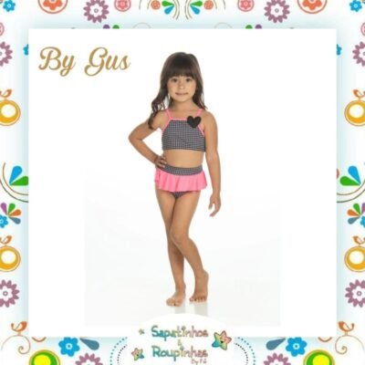 Bygus - Biquíni Lycra Xadrez