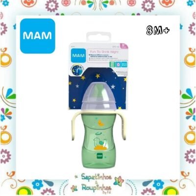 MAM - Copo Fun To Drink Night Neutro 270ml 8M+